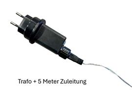 Anschlusskabel 5m lang  IP55 Transformer 31V / 9W  zum Lichtervorhang  Artikel 19645