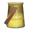 Citronella im Glas mit  Holzdeckel  Farbe: gelb  12.8 x H16.5cm