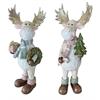 Deko Elch 2-assortiert  Weihnachtsmotiv