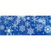 Deko Fensterfolie  selbstklebend  Schneeflocken  Breite 52cm  Höhe 21cm