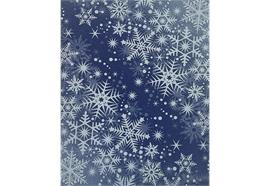 Deko Fensterfolie  selbstklebend,  Schneeflocken mit Glitter,  Breite 28cm  Höhe 36cm