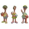 Deko Flamingo Beach  stehend  3er Assortierung