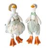 Deko Gans  2-assortiert  Junge Mädchen  aus Stoff
