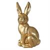 Deko Hase  goldfarben  aus Polyresin