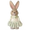 Deko Hase  Mädchen  mit Stoffkleid