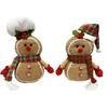 Deko Lebkuchen  sitzend 2 assortiert  H25cm