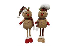 Deko Lebkuchen  stehend H56cm  Bäcker 2 assortiert