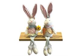 Deko Osterhase  Kantenhocker 2-assortiert