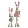 Deko Osterhase  mit ausziehbare Beinen  2-assortiert 150cm