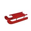 Deko Schlitten rot  aus Holz