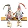 Deko Wichtel Santa 2assortiert  sitzend Kantenhocker  Junge und Mädchen