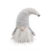 Deko Wichtel Santa  Farbe: Weiss/Grau  L:12cm B:17cm H:26cm