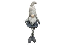 Deko Wichtel Santa Junge  Kantenhocker sitzend  L7cm x B18cm x H71cm