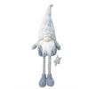 Deko Wichtel Santa Junge  stehend Farbe: Weiss / Grau  L7cm x B17cm x H66cm