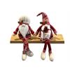 Deko Wichtel "Santa" Kantenhocker  2er Assortierung  Junge und Mädchen