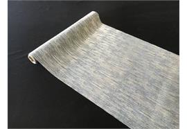 Dekostoff "imitiertes" Leinengewebe  Grau/silber 36x300cm  gerollt und geschnitten