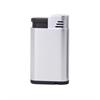 Feuerzeug TOM EB-036  Jet Flamme  Metallic Silver