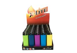 Feuerzeug X-Lite Reibard  MAXI assortiert 5 Farben