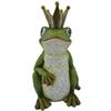 Froschkönig sitzend  Grösse 14x15x32cm