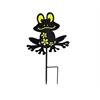 Gartenstecker Frosch Metall  selbstleuchtend (kein solar)  22.5cm x 39cm