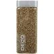Glitter Granulat 2-3mm weissgold Flasche: eckig  Inhalt: 825gramm / 550ml  Deckel: silber