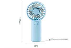 Hand Ventilator  Blue 1 Stufengebläse  mit Handschlaufe