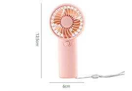 Hand Ventilator  pink 1 Stufengebläse  mit Handschlaufe