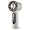 Hand Ventilator Turbo  wiederaufladbar USB  6 Stufengebläse  Farbe: Grey