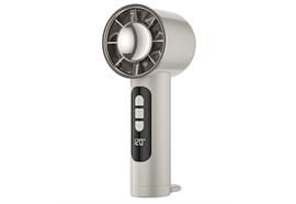 Hand Ventilator Turbo  wiederaufladbar USB  6 Stufengebläse  Farbe: Grey