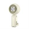 Hand Ventilator  wiederaufladbar USB  und 3 Stufengebläse  Farbe white
