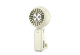 Hand Ventilator  wiederaufladbar USB  und 3 Stufengebläse  Farbe white