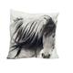 Kissen mit Pferd Motiv  mit Reisverschluss  Grösse: 40cmx40cm  Digitaldruck einseitig