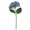 Kunstblume Hortensienzweig  blaue Blüten aus Stoff  D20 x H50cm