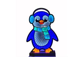 LED Figur Pinguin  mit Infinity Effekt  Outdoor