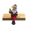 LED Figur Santa  Kantenhocker  aus Polyresin  7x 10 x 13.5