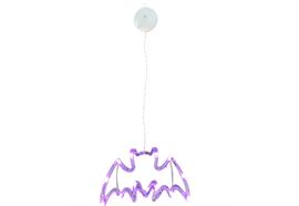 LED Fledermaus mit 13 LED  für Fenster  transparent leuchtend  auf beiden Seiten