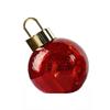 LED Glas Kugel rot  zum Auftstellen  Kugel D:12cm