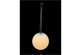 LED Hängelampe  Outdoor weiss D12cm  6 LED warm weiss  3000 Kelvin, 80lm, 4W