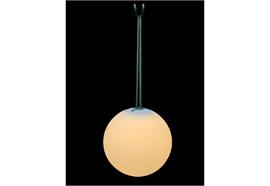 LED Hängelampe  Outdoor weiss D20cm  8 LED warm weiss  3000 Kelvin, 80lm, 4W