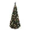 LED künstlicher Tannenbaum grün  Pop-up-tree Höhe150cm  mit 100 LED  D:63.5cm