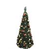 LED künstlicher Tannenbaum grün  Pop-up-tree Höhe150cm  mit 100 LED  D:63.5cm