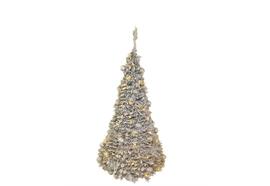 LED künstlicher Tannenbaum Schnee  Pop-up-tree Höhe120cm  mit 80 LED  D: 53cm