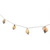 LED Lichterkette Maritim "Muschel"  10 LED L: 135cm  Warm weisses Licht
