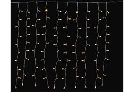 LED Lichtervorhang Outdoor  mit 10 Strängen  Total 100 LED  B: 100cm H: 100cm