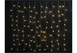 LED Lichtervorhang Outdoor  mit 10 Strängen  Total 100 LED  B: 100cm H: 100cm