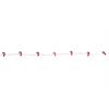 LED Micro Draht Lichterkette  Zuckerstange 20LED  L: 190cm  silber Draht
