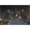 LED Outdoor "Cluster" Lichterkette  960 LED warm weisses Licht  L: 960cm Kabelfarbe: Grün