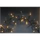 LED Outdoor "Cluster" Lichterkette  720 LED warm weisses Licht  L: 720cm Kabelfarbe: Grün