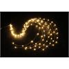 LED Outdoor Lichterkettenstrang  125 LED, L: 100cm, silber Draht  Warm weiss Licht