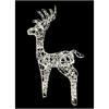 LED Rentier Outdoor  aus Metall mit 600LED  Micro LED Lichterkette  und Metalldraht